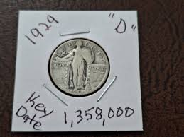 1929 D Liberty Standing Quarter, Low Mintage KEY DATE! - Etsy