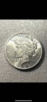 RARE-ISH 1926p Silver Peace Dollar AU-UNC LOW MINTAGE. Rare condition