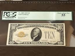1928 $10 Gold Certificate PCGS AU 55 No Comments | eBay