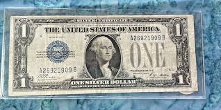 1928 $1 One Dollar ~ Silver Certificate~Funny Back Note ...