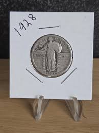 1928 Liberty Standing Quarter in VERY Good Condition. - Etsy