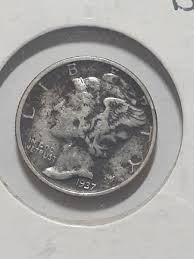 1937 Mercury Silver Dime | eBay
