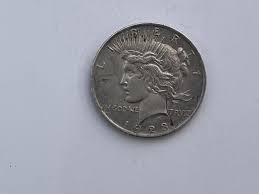 1923 Silver Peace Dollar Coin - Etsy