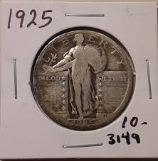 1925 Standing Liberty Quarter Philadelphia Mint 90% Silver ...