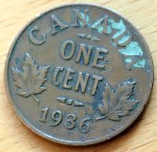 1936 Canada 1 Cent George V | eBay