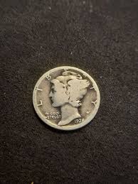 1928 Silver Mercury Dime - Lil Dusty Online Auctions - All ...