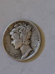 1941 Mercury Dime, with Mint Mark, Punch Error, Back Image ...