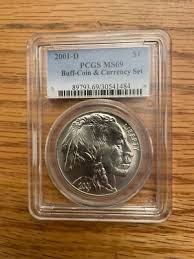 2001 d buffalo-from rare coin & currency set pcgs ms69 | eBay