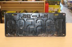 Vintage 1935 New Jersey License Plate *LOOK* FREE SHIPPING ...