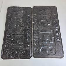 1965 Minnesota License Plate Pair W/ 1967 Tabs – 8ET 547 ...