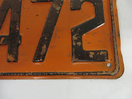 Vintage 1932 KANSAS License Plate Tag 22-472 NEOSHO County ...