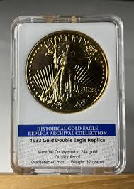 Historical Gold Eagle Archival Collection 1933 24k Layered ...