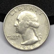 1968 No Mint Mark Quarter - Broken S - Possible Strike DDO ...