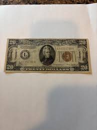 1934 A 20 Hawaii Federal Reserve Note US Small Notes - Obsolete Notes - Nice Note - Etsy