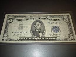 1953A Silver Certificate $5 Error | EstateSales.org