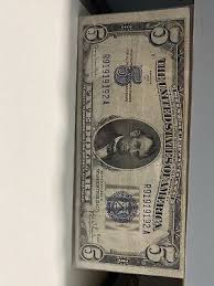 1934 D $5 Silver Certificate FANCY Almost Super Repeater ...