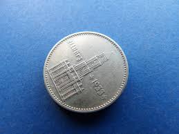 Germany 1934 A Church with Date 2 Reichsmark mark silver ...