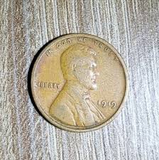 Rare 1919 Wheat Cent U.S. Penny No mint Mark Currency United States Coin | eBay