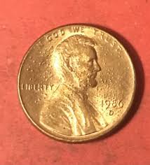 Error 1986D Lincoln Penny Orverse￼ And Reverse Multiple Bubbling Mint Error￼ | eBay