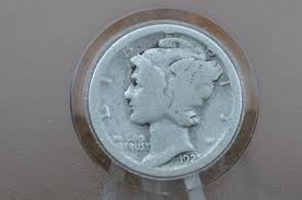 Lot of 10 Mercury Dimes - 1916 - 1945 - Silver Dime - 1910's ...