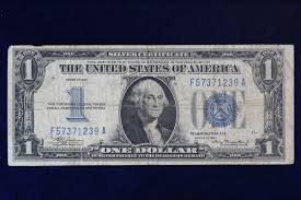 1934 $1 Silver Certificate Fr. 1606 F57371239A 4W2O | eBay