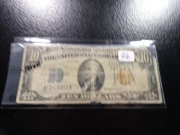 Sold at Auction: 1934-A GOLD SEAL $10 SILVER CERTIFICATE ...