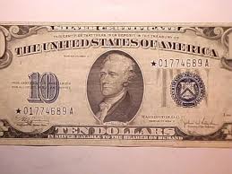 1934C $10 Replacement (Fr. 1704*). Nice VF/EF | eBay