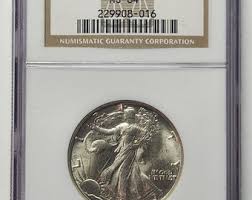 1946 D Walking Liberty Half Dollar MS64 NGC - Etsy