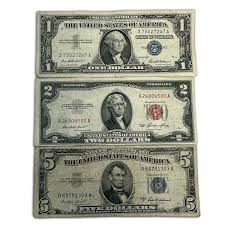 Buy $1, $2, $5 Silver, Red & Blue Seal Note Set Online
