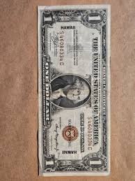1935 A Hawaii $1 Emergency Note Silver Certificate World War ...