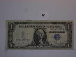 1935 NOTE ONE DOLLAR BILL BLUE SEAL SILVER CERTIFICATE NICE ...