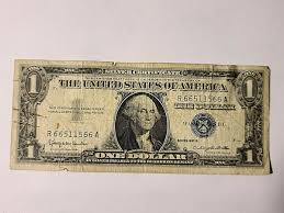 $1 Dollar Silver Certificate 1957-B Rare Serial Number | eBay