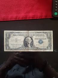 ✓ One 1957 Blue Seal $1 Dollar Silver Certificate, VG/VF, Old US One Dollar Bill | eBay