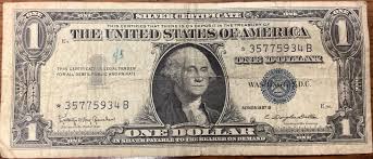 Silver Certificate Set One Dollar 1957 B Star Replacement Note - Etsy