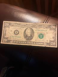 20 Dollars Bill Rare , Series 1981 A With Latter L in A good condition. | eBay