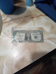 ✓ One 1935 Blue Seal $1 Dollar Silver Certificate, VG/VF, Old US One Dollar Bill | eBay