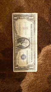 US ONE DOLLAR BILL SILVER CERTIFICATE 1957