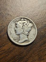 1919-P Silver Mercury Dime Original Coin Free Shipping | eBay