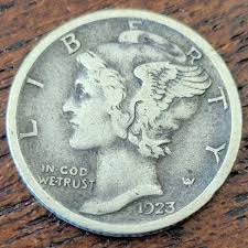 1923 p Mercury Dime/ slightly offset reverse. | eBay