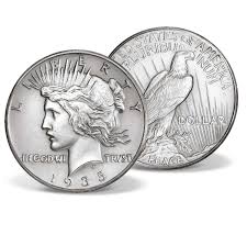 1935 U.S. Silver Peace Dollar Coin For Sale | American Mint