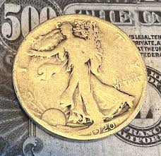 1920 P Walking Liberty Silver Half Dollar - Nice Find ...