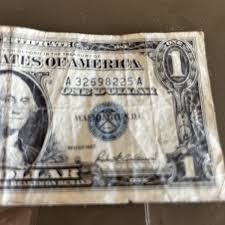 RARE ☆STAR NOTE ☆ One Dollar Silver Certificate ♡ Series 1957 Blue Seal | eBay