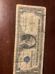 Series 1957 Block U-A Blue Seal United States $1 Dollar Silver Certificate Bill | eBay