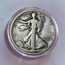 1919 D Walking Liberty Half Dollar Commemorative Coin ...