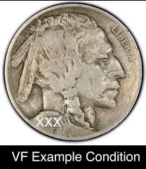 1) VF Buffalo Nickel Indian Head 5 Cent 1913-1938 Random ...
