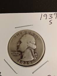 1939-S Washington Quarter 90% Silver U.S. Coin | eBay