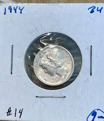 1944 MERCURY HEAD SILVER DIME BU (#14) | eBay