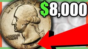$8,000 RARE QUARTER - VALUABLE QUARTERS TO LOOK FOR! - YouTube
