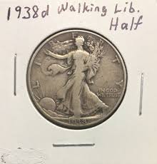 1938 D Walking Liberty Half Dollar ~ *Low Mintage* ~ Strongly Detailed Coin | eBay