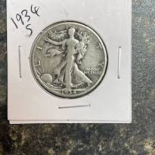 1934-S San Francisco Mint Silver Walking Liberty Half Collectible Coin Rare | eBay